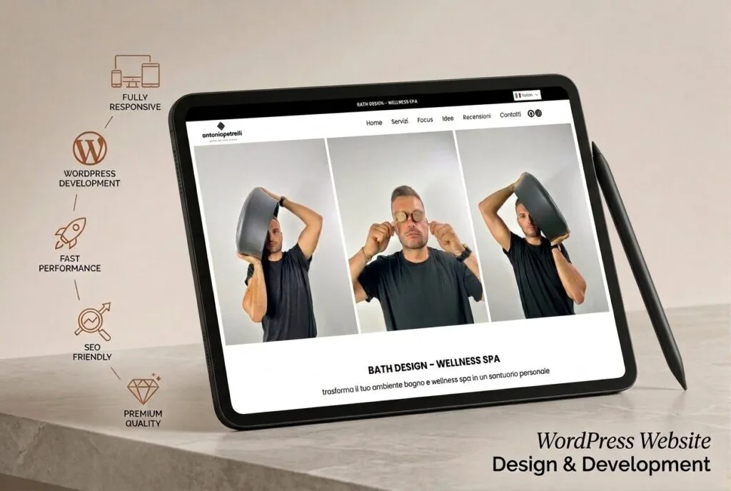 Interior Architecture WordPress Website Design