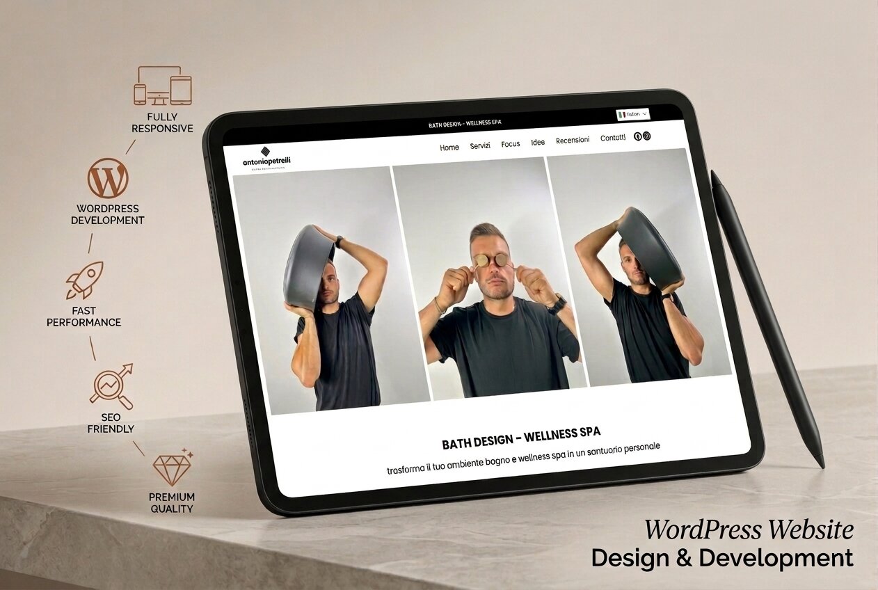 Interior Architecture WordPress Website Design