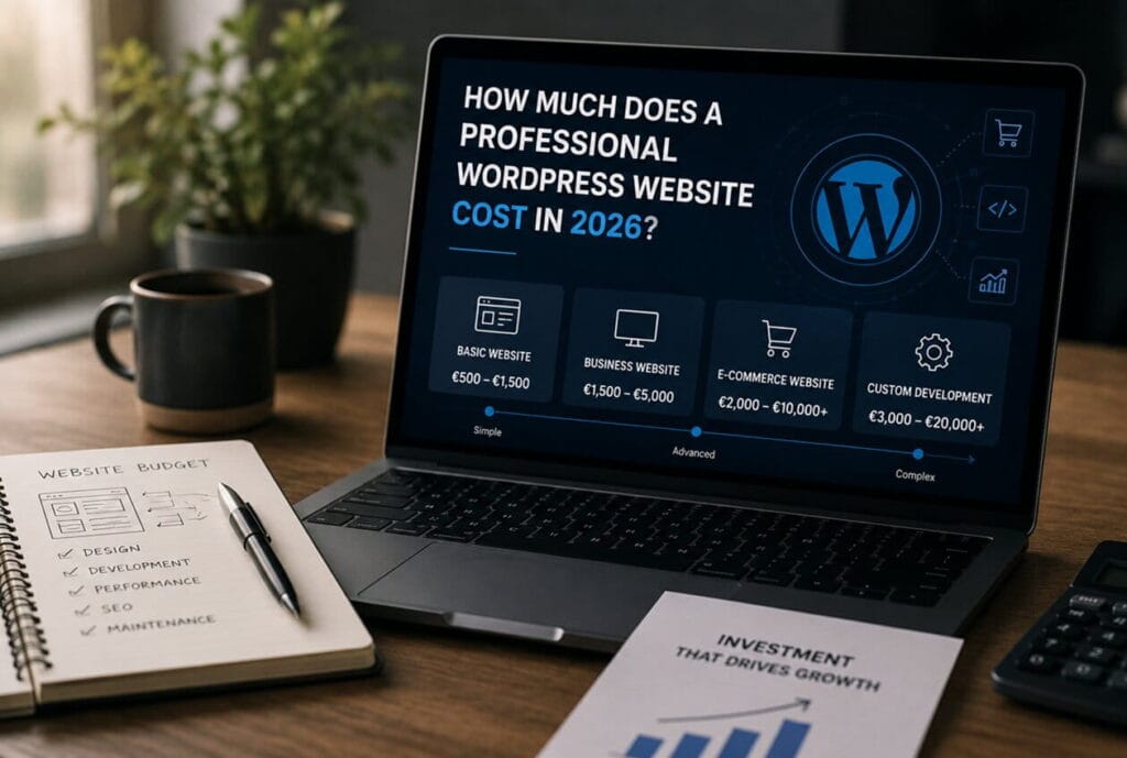 How Much Does a Professional WordPress Website Cost in 2026?