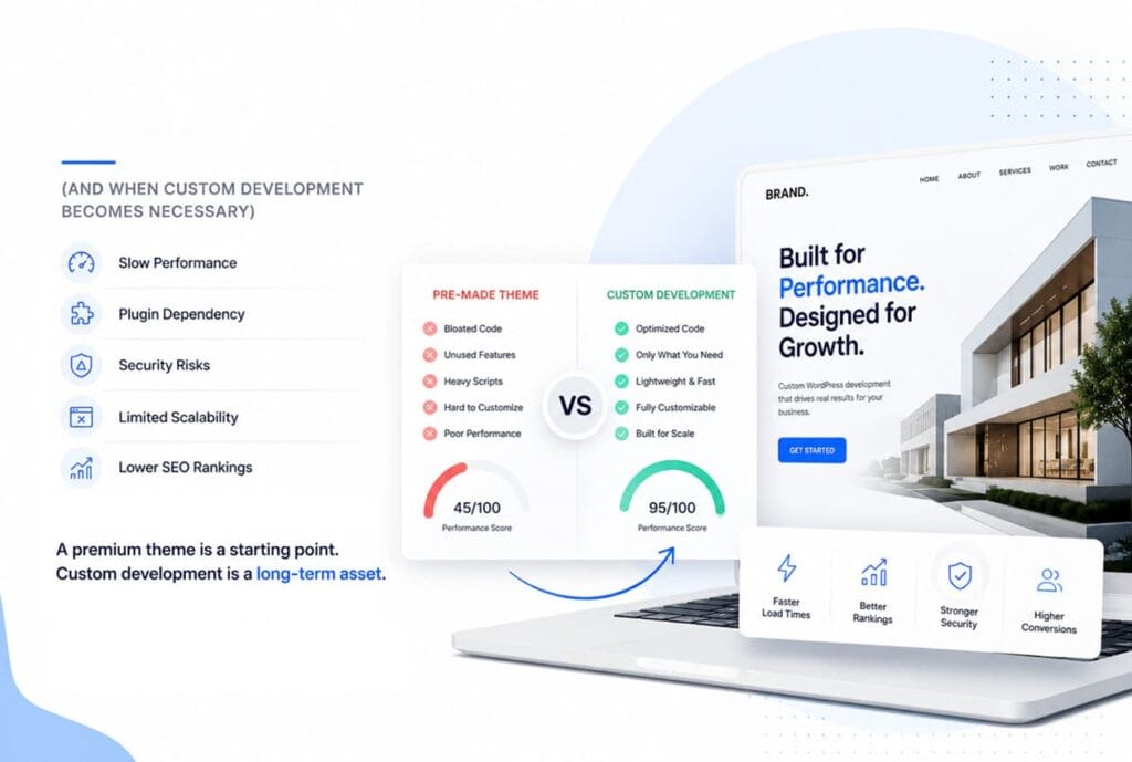WordPress Themes And Custom Development