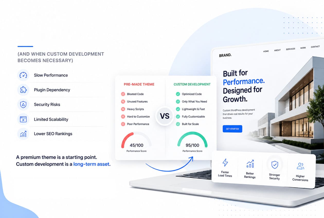 WordPress Themes And Custom Development