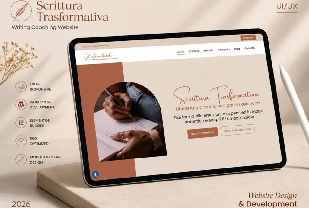 Coaching Website WordPress Design