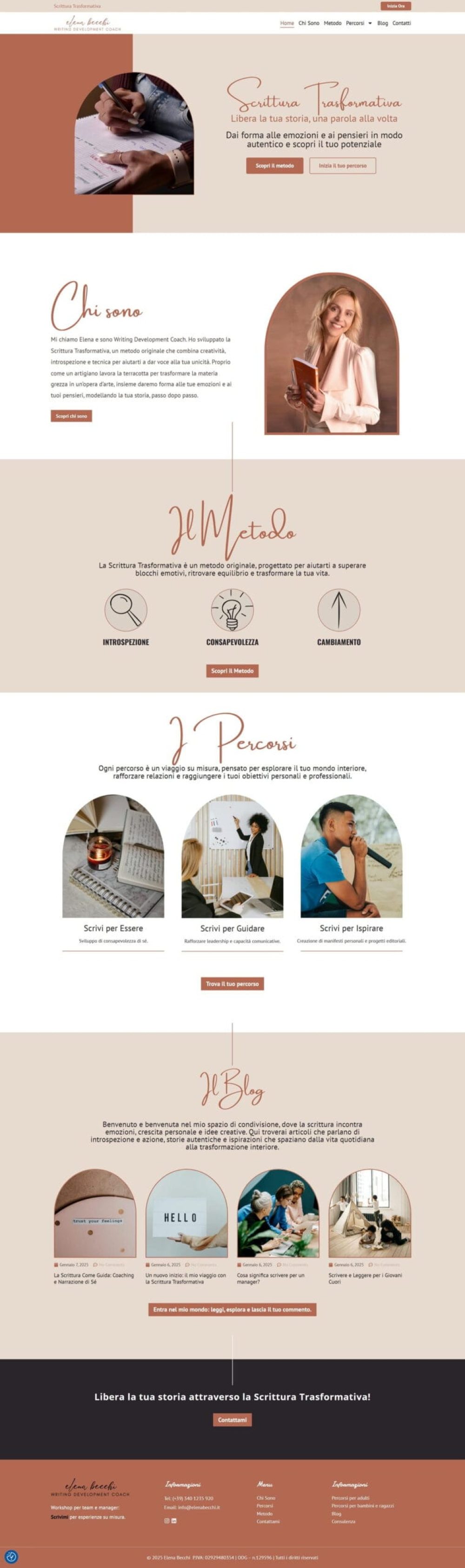 Elena Becchi Website